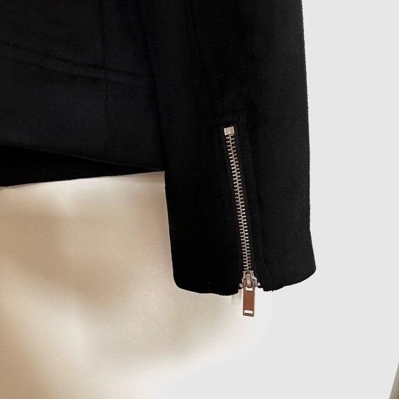 old navy suede black jacket - Picture 4 of 6